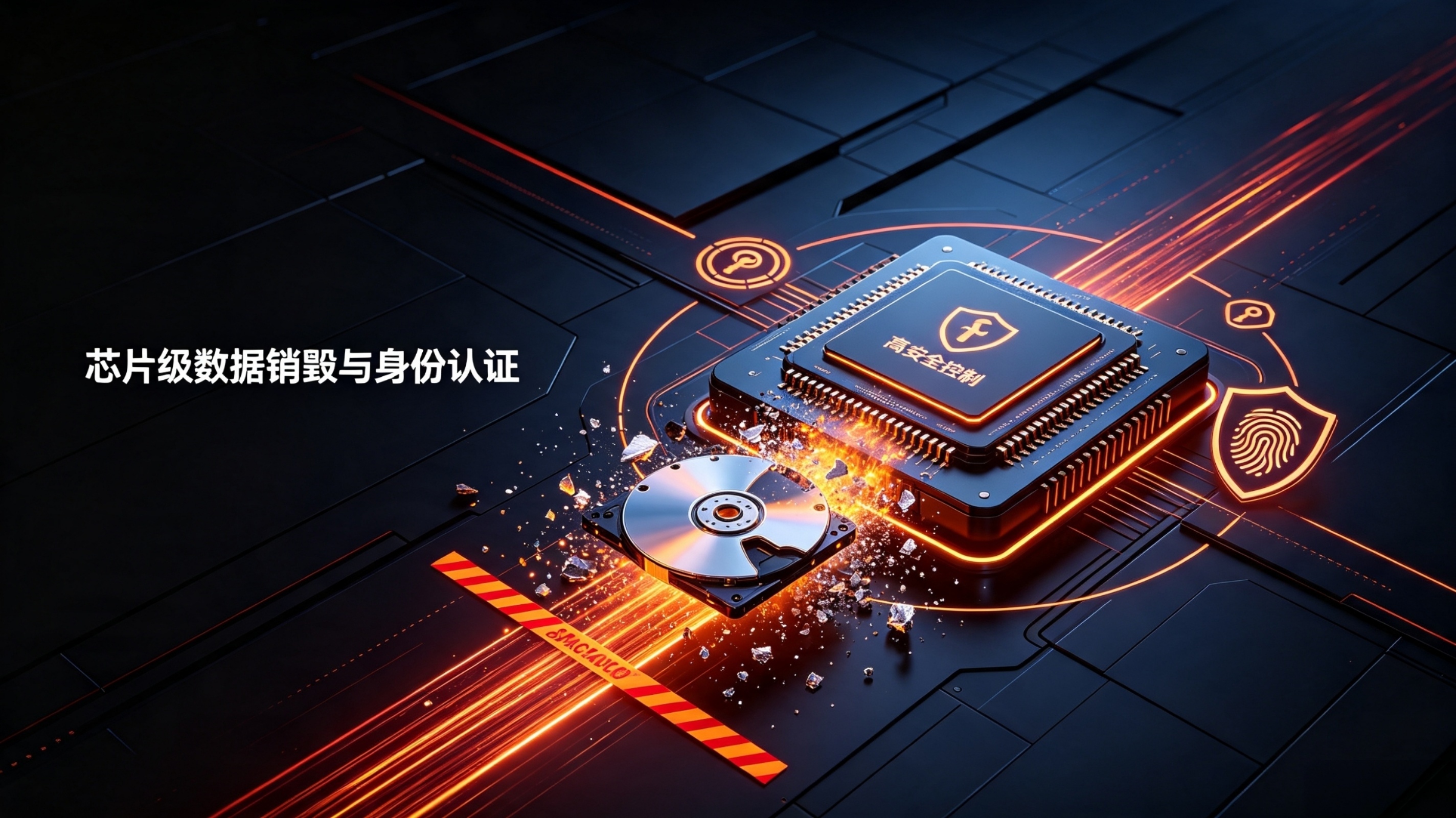 数据销毁与芯片级身份认证